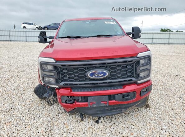 1FT8W2BT7PED85395 2023 FORD F250 Red Front view