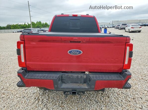 1FT8W2BT7PED85395 2023 FORD F250 Red Rear view