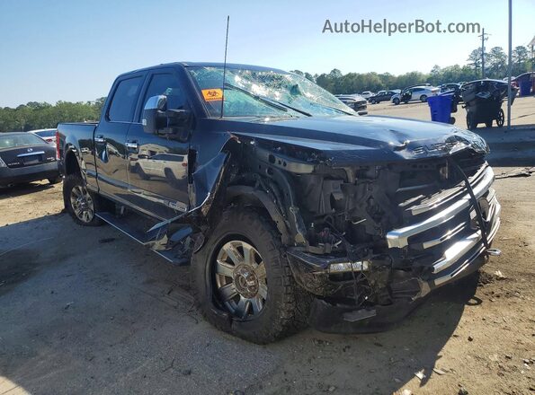 1FT8W2BT8NED50393 2022 FORD F250 Черный Передняя правая четверть