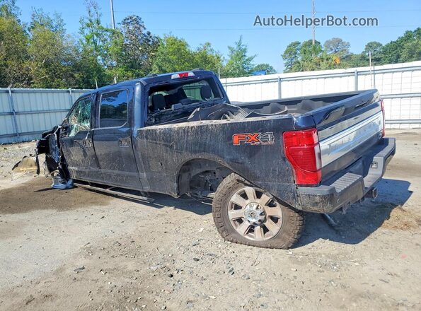 1FT8W2BT8NED50393 2022 FORD F250 Черный Задняя левая четверть