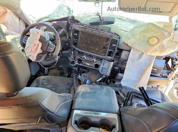 1FT8W2BT8PED79086 2023 FORD F250 White Widok deski rozdzielczej