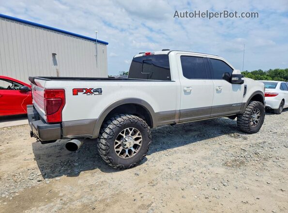 1FT8W2BT9LEC08955 2020 FORD F250 White Trasero derecho