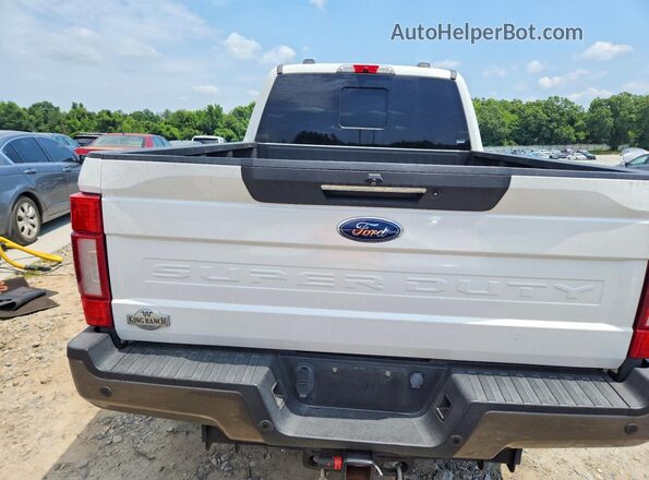 1FT8W2BT9LEC08955 2020 FORD F250 White Vista trasera