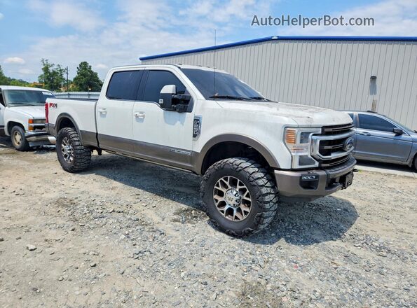 1FT8W2BT9LEC08955 2020 FORD F250 White Delantero derecho