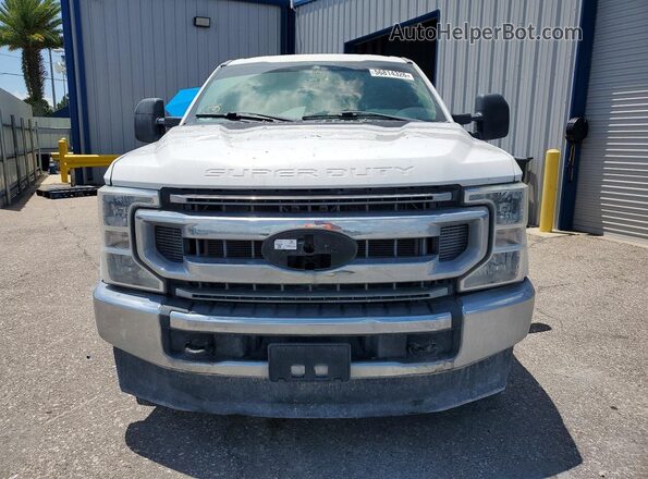 1FT8W2BT9MEC57476 2021 FORD F250 White Front view