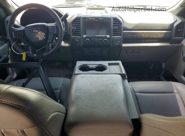 1FT8W2BT9MEC57476 2021 FORD F250 White Dashboard view
