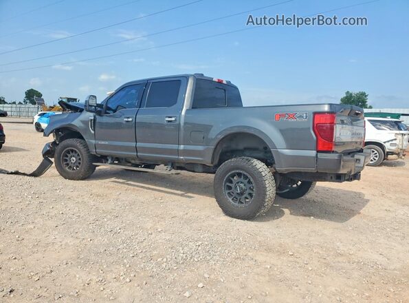 1FT8W2BTXLEC71787 2020 FORD F250 Gray Tył lewy