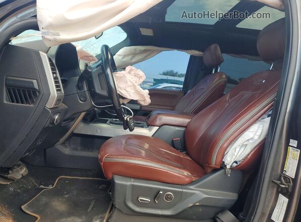 1FT8W2BTXLEC71787 2020 FORD F250 Gray Widok wnętrza z przodu