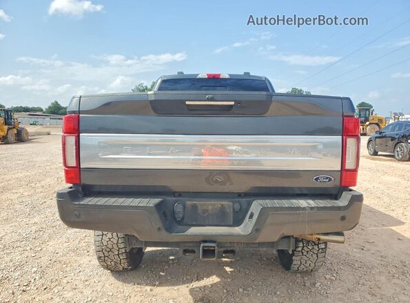 1FT8W2BTXLEC71787 2020 FORD F250 Gray Widok z tyłu