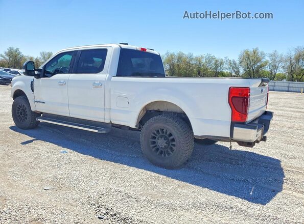 1FT8W2BTXNEF38736 2022 FORD F250 White Հետևի ձախ