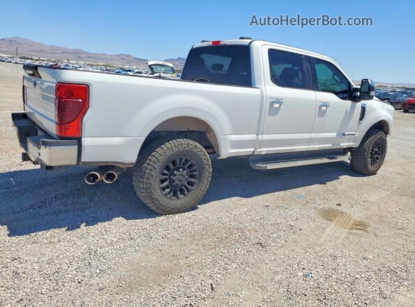 1FT8W2BTXNEF38736 2022 FORD F250 White Հետևի աջ