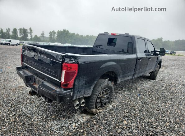 1FT8W2BTXNEF74121 2022 FORD F250 Black Tył prawy
