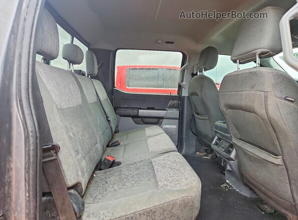 1FT8W2BTXPEC99675 2023 FORD F250 Gray უკანა სავარძლების ხედი