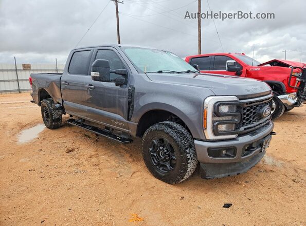 1FT8W2BTXPEC99675 2023 FORD F250 Gray წინა მარჯვენა