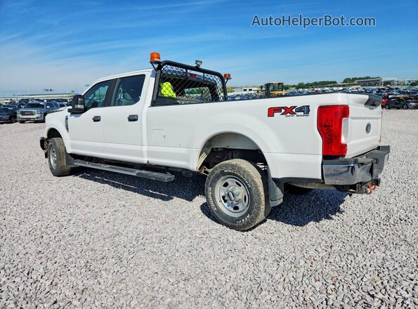 1FT8W3B62HED36770 2017 FORD F350 White Tył lewy