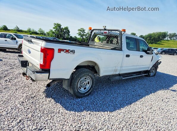1FT8W3B62HED36770 2017 FORD F350 White Tył prawy