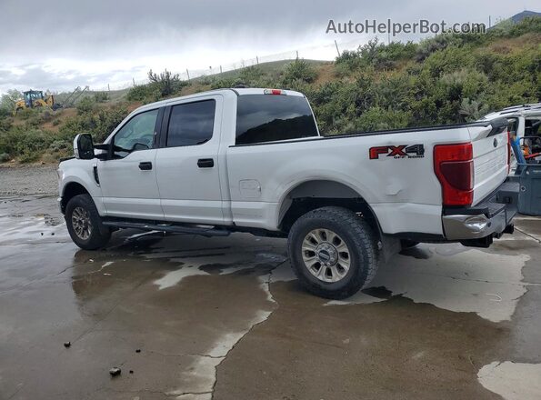 1FT8W3B62NEC38964 2022 FORD F350 White Tył lewy
