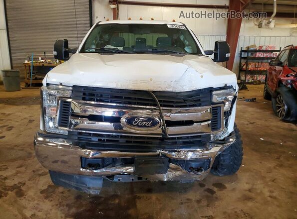 1FT8W3B67KEC21119 2019 FORD F350 White Front view