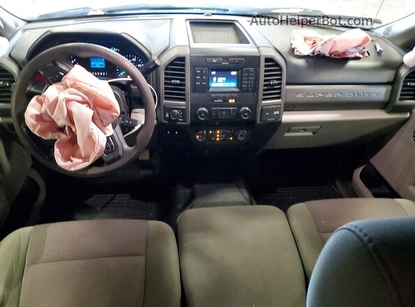 1FT8W3B67KEC21119 2019 FORD F350 White Dashboard view
