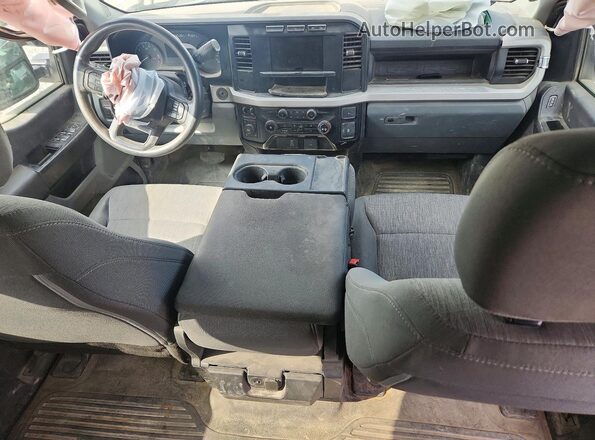 1FT8W3BA8PEC63004 2023 FORD F350 White Вид панелі приладів