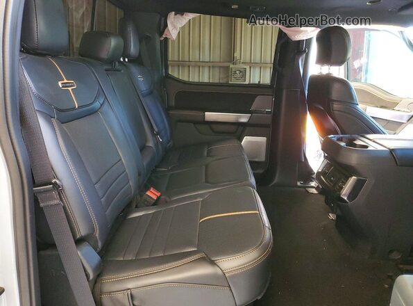 1FT8W3BM3REC73839 2024 FORD F350 Gray უკანა სავარძლების ხედი