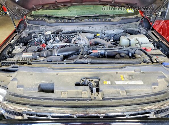 1FT8W3BM8SEC25517 2025 FORD F350 Red Rear interior view