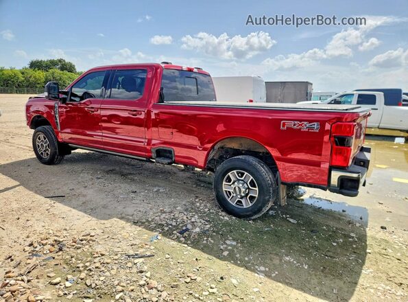 1FT8W3BN0RED37960 2024 FORD F350 Red Задня ліва чверть