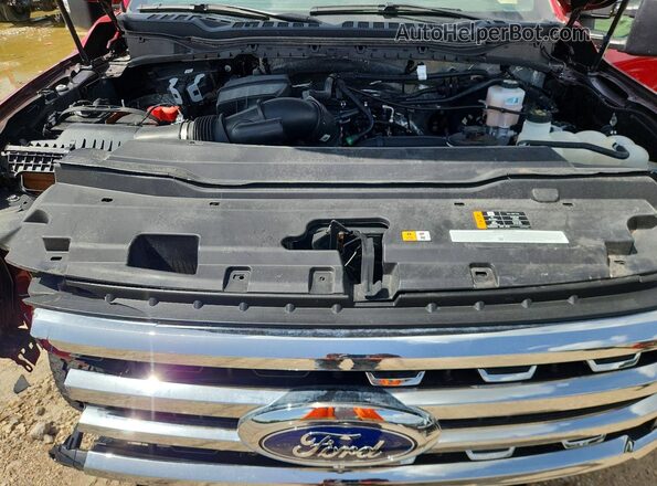 1FT8W3BN0RED37960 2024 FORD F350 Red Вид задньої частини салону