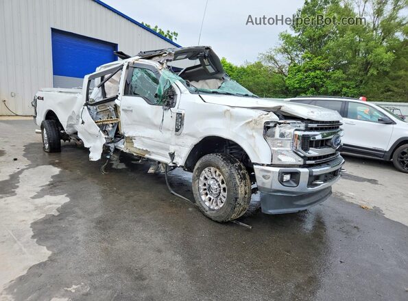 1FT8W3BN1NEC04943 2022 FORD F350 White წინა მარჯვენა