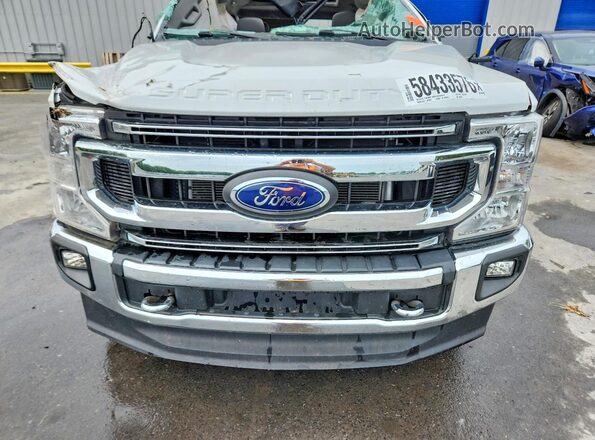 1FT8W3BN1NEC04943 2022 FORD F350 White უკანა სალონის ხედი