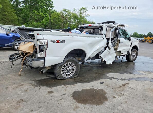 1FT8W3BN1NEC04943 2022 FORD F350 White უკანა მარჯვენა