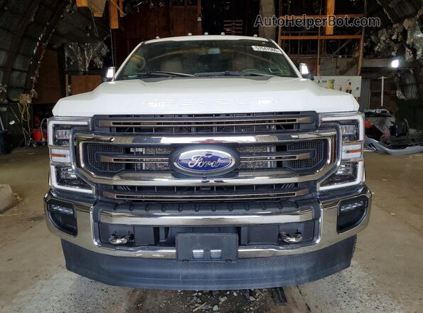 1FT8W3BN2MEC01905 2021 FORD F350 White Вид спереду