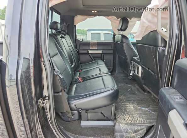 1FT8W3BT0KEC49642 2019 FORD F350 Black Вид задніх сидінь