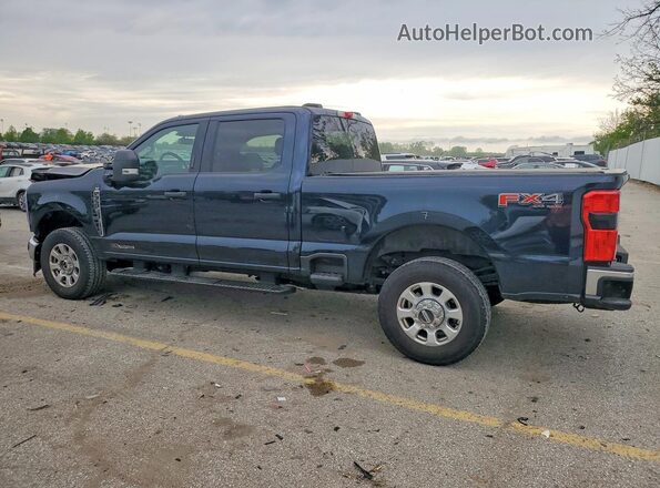 1FT8W3BT0PEC05065 2023 FORD F350 Blue Trasero izquierdo