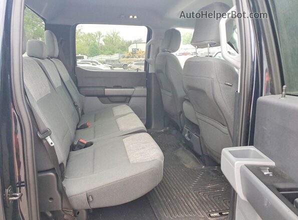 1FT8W3BT0PEC05065 2023 FORD F350 Blue Vista de los asientos traseros