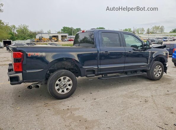 1FT8W3BT0PEC05065 2023 FORD F350 Blue Trasero derecho