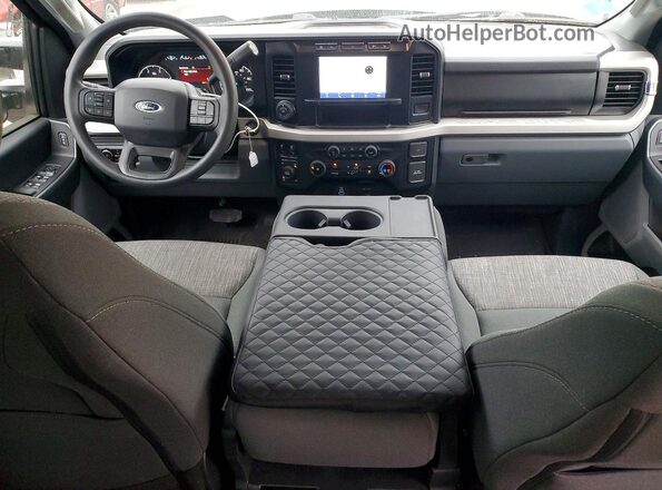 1FT8W3BT0PEC05065 2023 FORD F350 Blue Vista del salpicadero