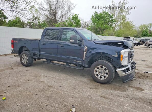 1FT8W3BT0PEC05065 2023 FORD F350 Blue Delantero derecho