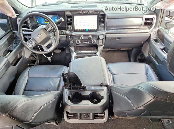 1FT8W3BT1PED72728 2023 FORD F350 Gray Widok deski rozdzielczej