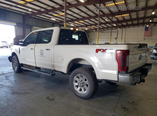 1FT8W3BT2JEB94786 2018 FORD F350 Белый Задняя левая четверть