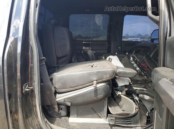 1FT8W3BT2LED90875 2020 FORD F350 Black Rear seats view