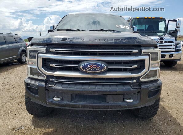 1FT8W3BT2LED90875 2020 FORD F350 Black Front view