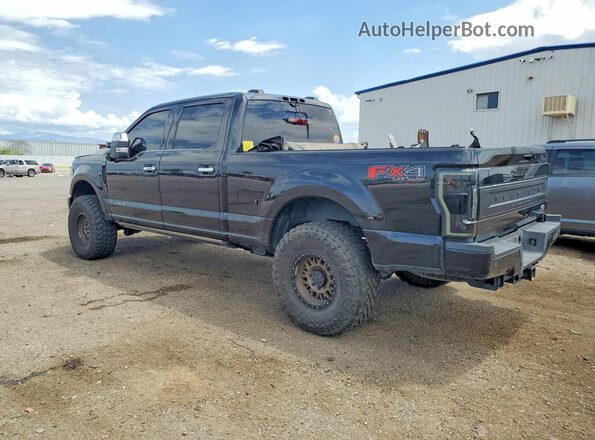1FT8W3BT2LED90875 2020 FORD F350 Black Rear left