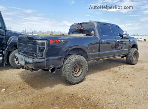 1FT8W3BT2LED90875 2020 FORD F350 Black Rear right