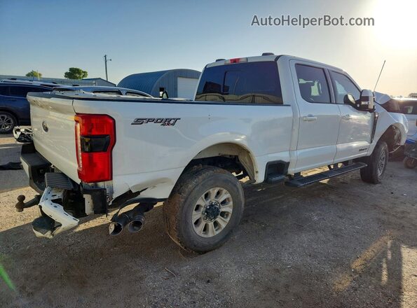 1FT8W3BT2PEC45583 2023 FORD F350 White Tył prawy