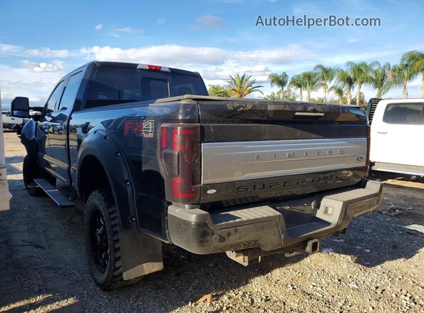 1FT8W3BT3KED89006 2019 FORD F350 Black უკანა მარცხენა