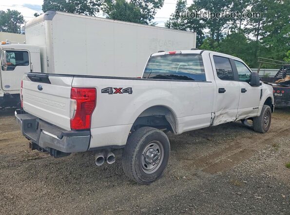 1FT8W3BT3MED04880 2021 FORD F350 White Trasero derecho