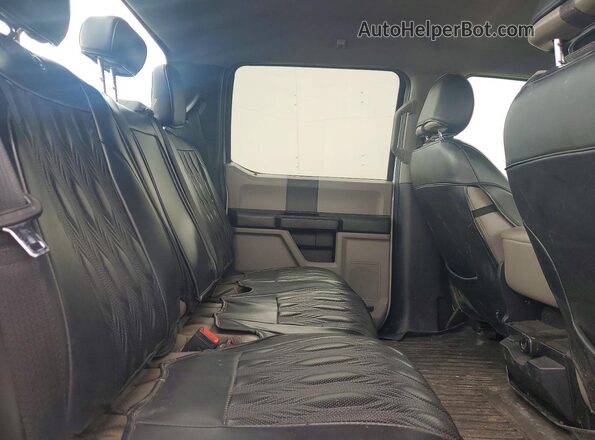 1FT8W3BT3MED04880 2021 FORD F350 White Vista de los asientos traseros