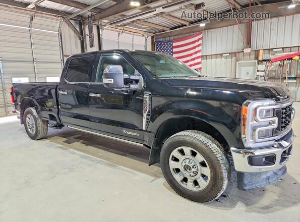 1FT8W3BT3PEC20563 2023 FORD F350 Black Przód prawy