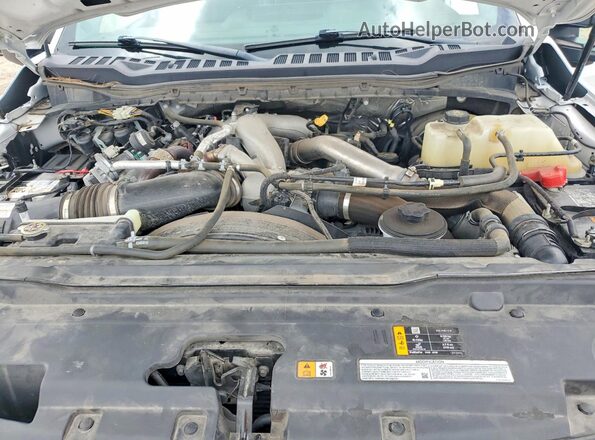 1FT8W3BT3PED42985 2023 FORD F350 White Vista del compartimento del motor